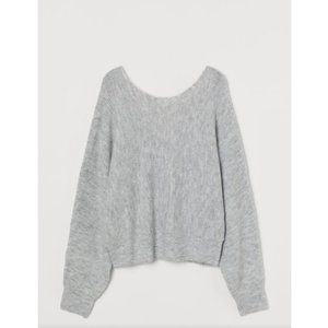 Gray Slouchy H&M Sweater
